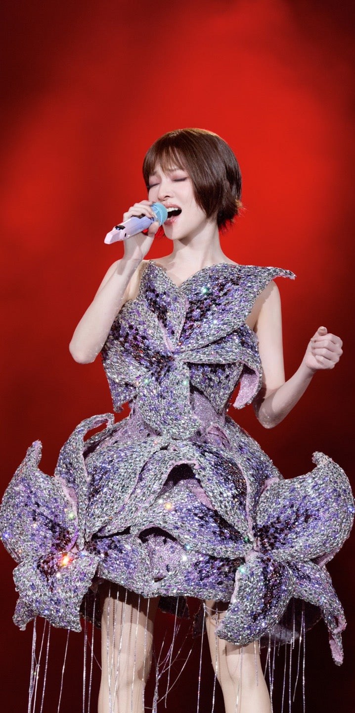 Angela Zhang in Almée Couture